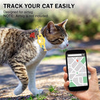 Airtag Cat Collar Breakaway, Cute GPS Cat Tracker Collars - Image 2