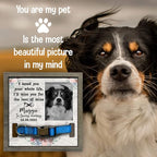 Customized Pet Keepsake Frame Dead Pet Xmas Memorial Dog Remembrance Frame - Image 6