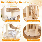 PETSITE 41 Inch Modern Cat Tree - Image 4