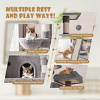 SHA CERLIN 81 Inches Extra Large Cat Tree - Image 5
