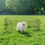 Amazon Basics Foldable Octagonal Metal Exercise Dog Playpen, Indoor/Outdoor Pet - Image 7