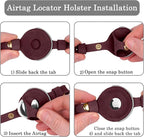 OOPSDOGGY Reflective Leather AirTag Cat Collar - Image 5