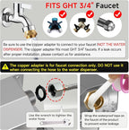 Automatic Water Dispenser for Dogs, 3L /101 oz 304 Stainless Steel Dog Water - Image 8