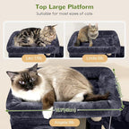 Globlazer Corner Cat Tree 66 inch Multi-Level Climbing Tower Kitty Condos Cat - Image 2