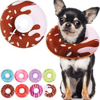 Cat Cone Collar Soft, Cute Cat Donut Collar After Surgery, Adjustable Kitten by Unknown