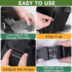 Pet Carrier Backpack, Hands-Free Adjustable Dog Front Carrier Legs Out & - Image 7
