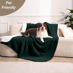 gogobunny Waterproof Bed Blanket, Reversible Sherpa Fleece Throw Blanket - Image 5