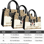 Personalized Pet Mom Leather Handbag – Custom Name Dog Cat Photo Purse - Image 7