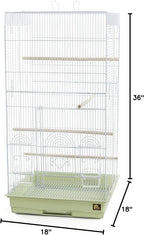 Prevue Pet Products SPECONO1818H-SG Tall Tiel Cage, Sage Green - Image 7