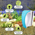 JOR Magnetic Scrubber for Aquarium Fish Tank, Scratch-Free Glass Scraper - Image 4