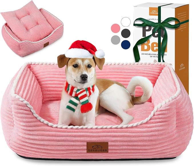 Orthopedic Dog Bed for Large Dogs, Dog Sofa Beds Supportive Foam Pet Couch Bed by Zerbuger