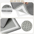 Gray Cat Scratching Mat Sisal, 2 Packs Sisal Fabric Large Cat Scratching Pad - Image 3