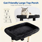 Cat Tree Tower 63in Multi-Level Cat Tower - Image 3