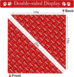 Heart Dog Bandanas 2 Pack, Mother’s Day Dog Bandanas, Triangle Reversible Love - Image 6