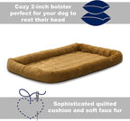 MidWest Homes for Pets QuietTime Dog Bed – Cinnamon Faux Fur Bolster, - Image 8