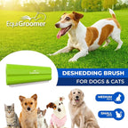 EasyGroomer Deshedding Brush for Dogs & Cats – Undercoat Grooming Tool for - Image 2