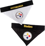 Pets First NFL Pittsburgh Steelers Reversible Bandana Size XX-Large by PETSFIRST