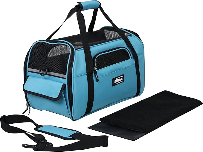 EliteField Soft Pet Carrier Soft Sided Dog Puppy Cat Carrier Travel Bag - Image 4