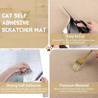 Climbing Cat Scratcher Mat Trimmable Cat Scratching Post Carpet 157.4’’x15.8’’ - Image 3