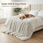 PJYuCien Dog Blankets for Small Dogs Washable - Image 3