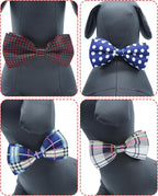 PET SHOW 10 Pack Pet Big Dogs Collar Embellishment Attachment Bow Ties - Image 4
