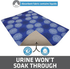 Drymate Cat Litter Box Mat, Litter Trapping Mat, Waterproof, Urine-Proof - Image 3