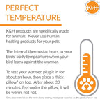 K&H Pet Products Snuggle-Up Bird Cage Heater, Bird Cage Accessory, Exotic Avian - Image 6