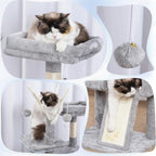 Hey-brother Cat Tree Tower, Scratching Posts - Image 6