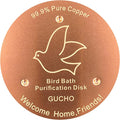 GUCHO Bird Bath Copper Disk, Bird Bath Purification Disk, 0.6mm Thickness by GUCHO