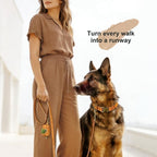 Didog Soft PU Leather Dog Collar, Stylish Quick Released Dog Collars - Image 4