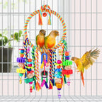 KATUMO Bird Toys, Bird Swing Toy Bird Perch - Image 5