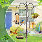 Bird Feeding Station Kit, 87 Inches Bird Feeder Pole - Image 4