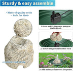 SAC SMARTEN ARTS Fountain for Bird Baths for Bird Bath Fountain - Image 5