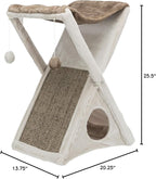 TRIXIE Miguel Fold and Store Cat Hammock, Indoor Cat Furniture - Image 7