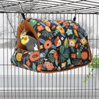 Wontee Bird Nest House Winter Warm Snuggle Hut Bird Bed Hanging Hammock - Image 3