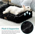 Faux Rabbit Fur Orthopedic Dog Bed, Dog Bed - Image 4