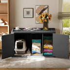 Cat Litter Box Enclosure, Indoor Outdoor Cat House - Image 7