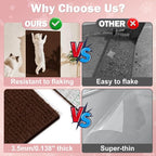 Anit Cat Scratch Couch Furniture Protector, 78.7x15.8 Cat Wall Corner Scratcher - Image 3