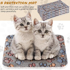 Tuanse 4 Pack Ultra Soft Dog Cat Bed Mat Small Animal Guinea Pig Bed - Image 5