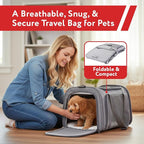 dbest Products Pet Smart Cart Sport, Soft Sided Collapsible Cat Carrier Airline - Image 2