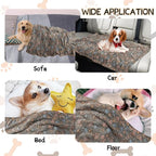 Rezutan 1 Pack 3 Blankets for Dogs, Dog Blanket for Medium Pet Cat, Premium - Image 5