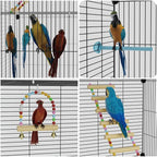 Medium Flight Bird Cage, Wide Birdcage - Image 4
