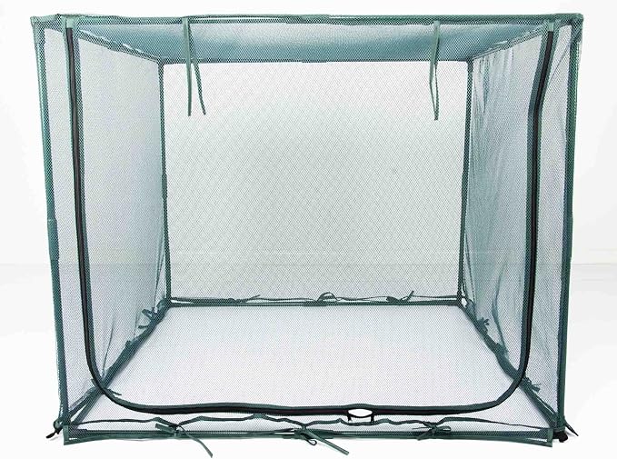 Square 4'x4' Netting Cover 3.3FT Tall Crop Cage Pest Guard Cover - Image 8