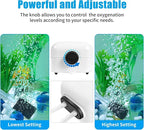 AQUANEAT Aquarium Air Pump for 20-210 Gallon Tank, Fish Air Bubbler, Hydroponic - Image 3