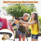 8 in 1 Garden Hose Nozzle Sprayer, Upgrade Dog Wash Hose Attachment - Image 2