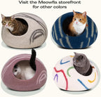 MEOWFIA Cat Cave – Premium Felt Cat Bed - Image 7