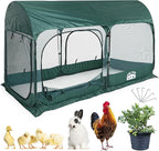 Portable Chicken Run Large Pop-Up Chicken Pen by ANC