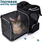 BAGLHER Expandable Pet Carrier Backpack，Pet Backpack - Image 3