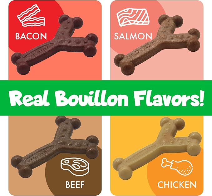 Chew'ems Durable Chew Toys for Small Dogs, Long-Lasting & Flavorful Chew Dog - Image 6