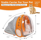 Cat Backpack Carrier Back Expandable Bubble Pet Carrier Backpack - Image 2